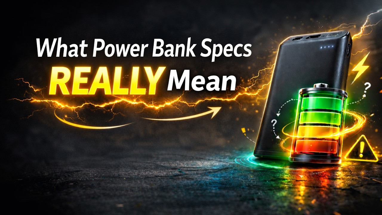 Power Bank Specs Made Simple: mAh, Watts, Ports & Fast Charging