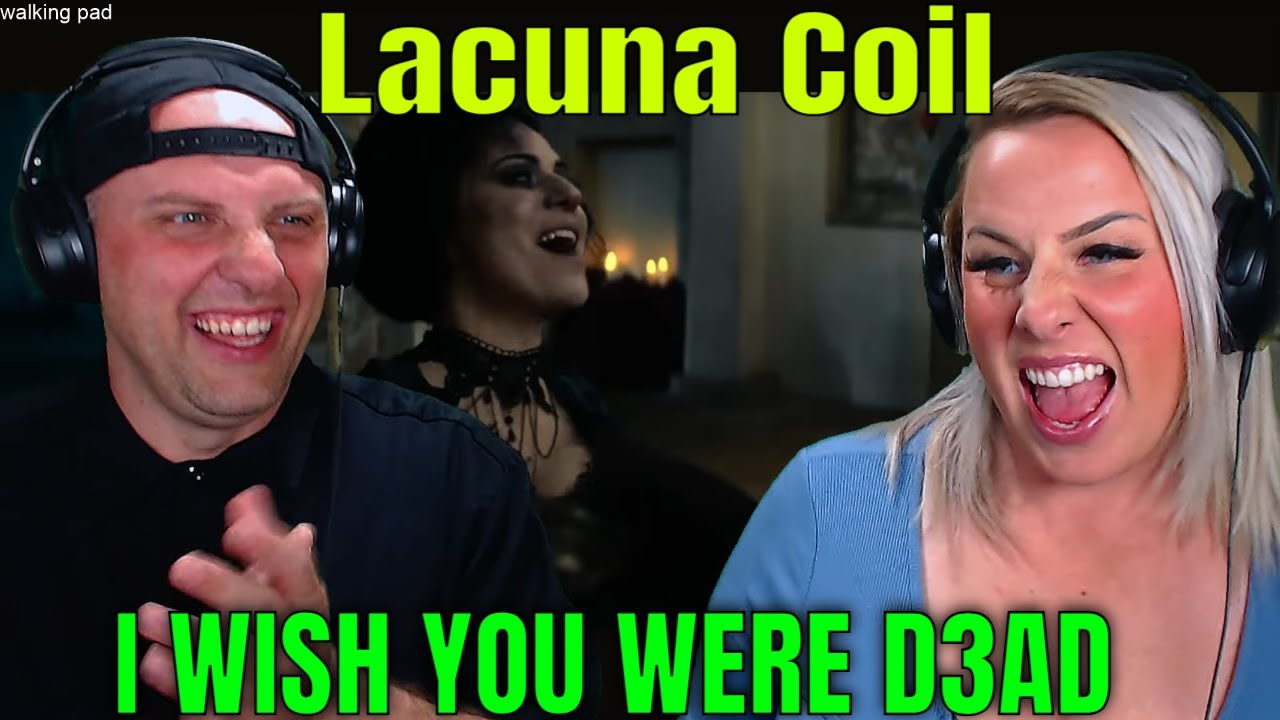 Reaction To Lacuna Coil - I WISH YOU WERE D3AD (Official Music Video) THE WOLF HUNTERZ REACTIONS