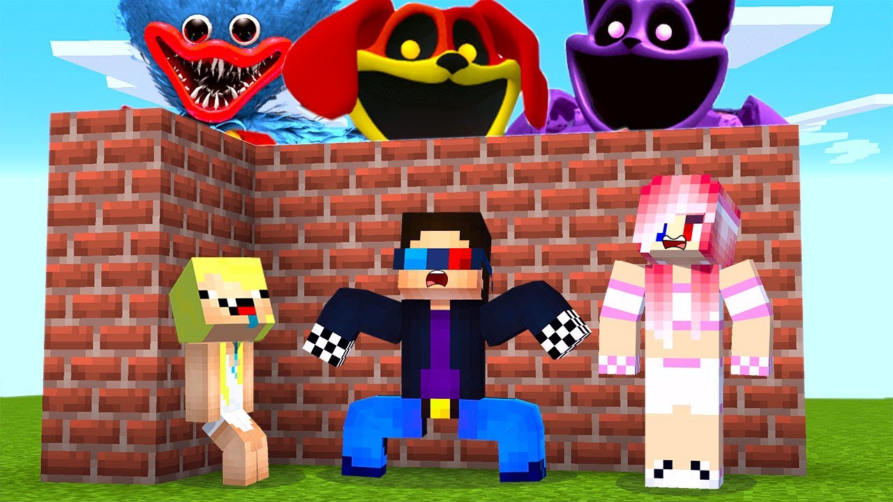 🤫ПОСТРОЙ ЧТОБЫ ВЫЖИТЬ В МАЙНКРАФТ! ШЕДИ ЛЕСКА И НУБИК MINECRAFT