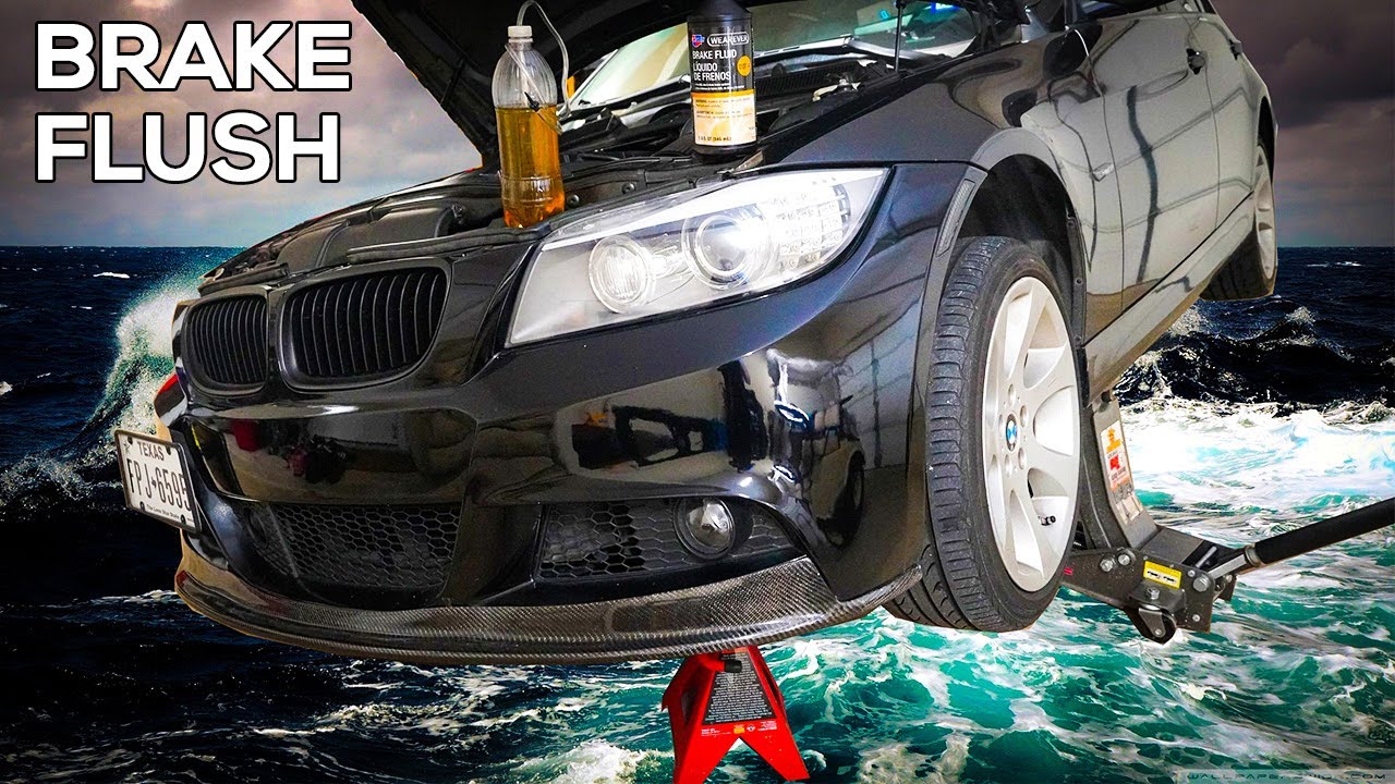 How To Flush The Brake Fluid On Your E90 BMW!