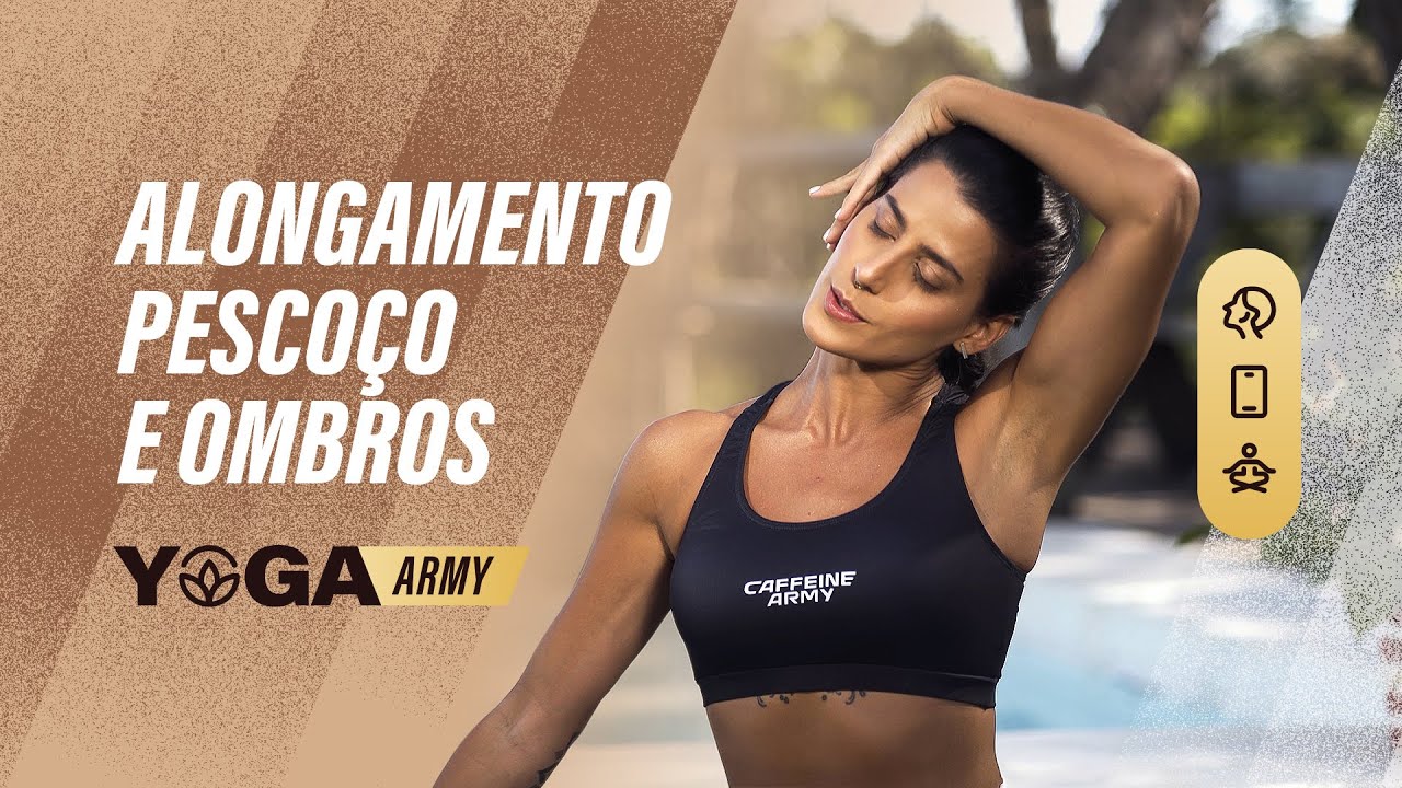 Yoga para ALIVIAR TENSÕES: Alongamento dos Pescoço e Ombros [por Thais Khoury #1]