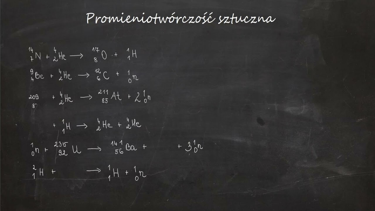 Promieniotw&oacute;rczość sztuczna &mdash; wychwyt elektronu krok po kroku