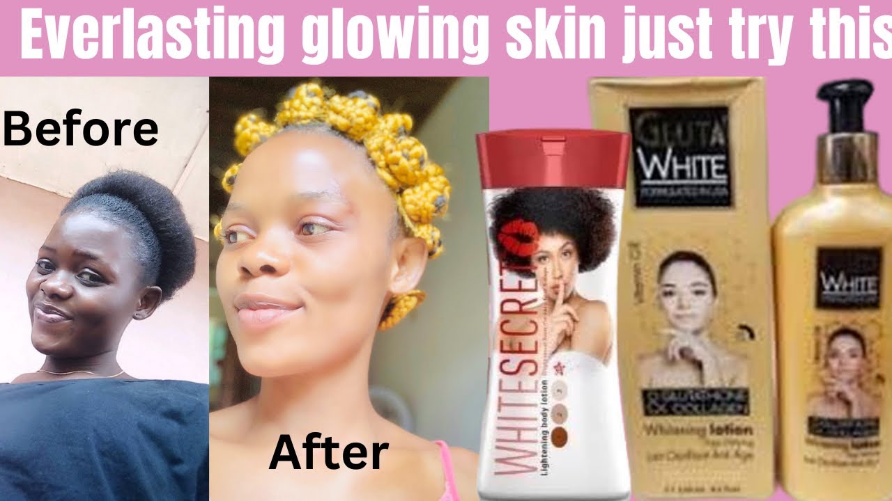 Как использовать лосьон White Secret / Как использовать лосьон Gluta White / Мой честный отзыв о ...