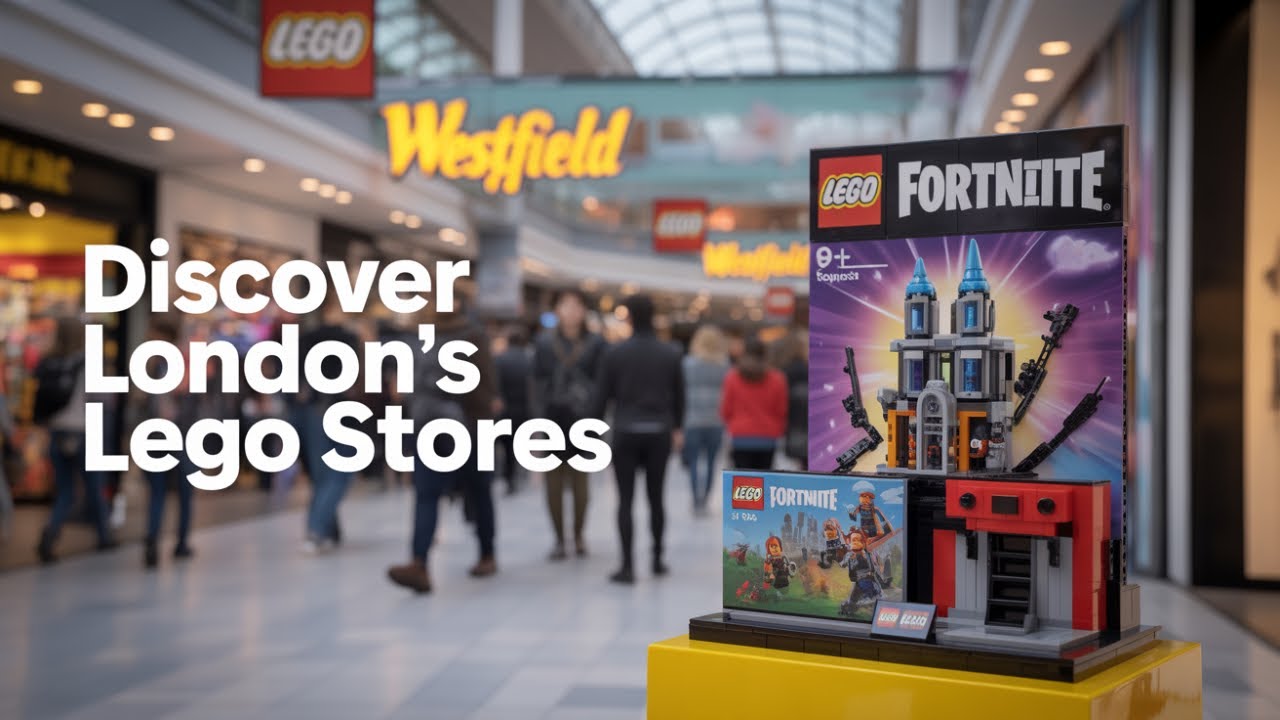 Exploring London's Coolest LEGO Shop!