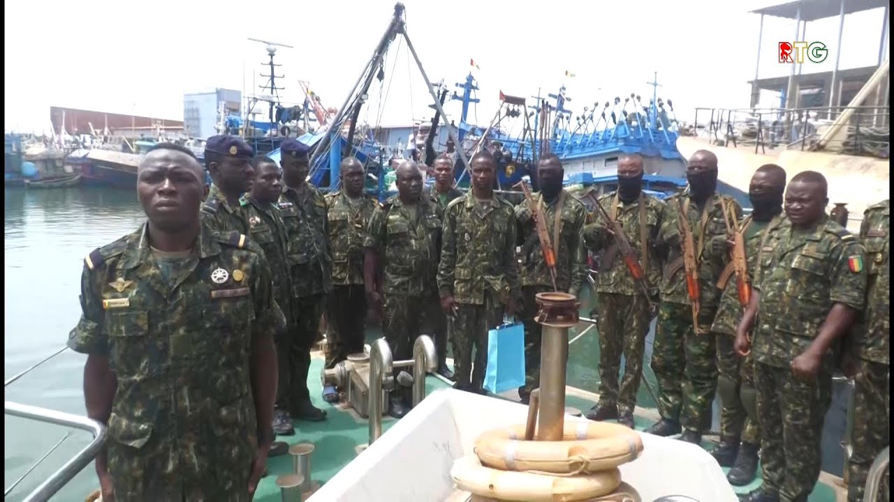 DEFENSE ETAT MAJOR ARMEE DE MER . PATROUILLE CONJONTE GUINEE- SIERRA LEONNE. @SIRANKATV
