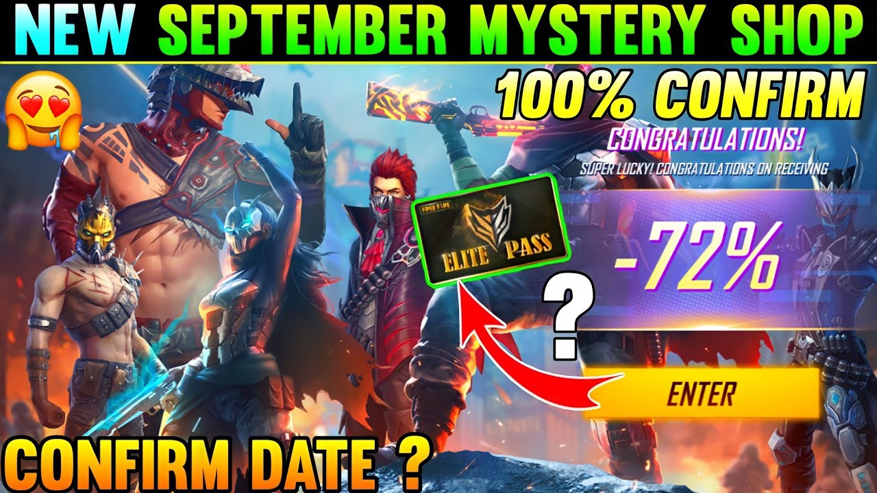 NEW SEPTEMBER MYSTERY SHOP | MYSTERY SHOP 13.0 FREE FIRE | FREE FIRE MYSTERY SHOP | MYSTERY SHOP