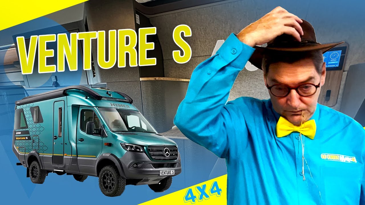 Hymer Venture S 4x4 sur Mercedes : Conçu pour l'Aventure