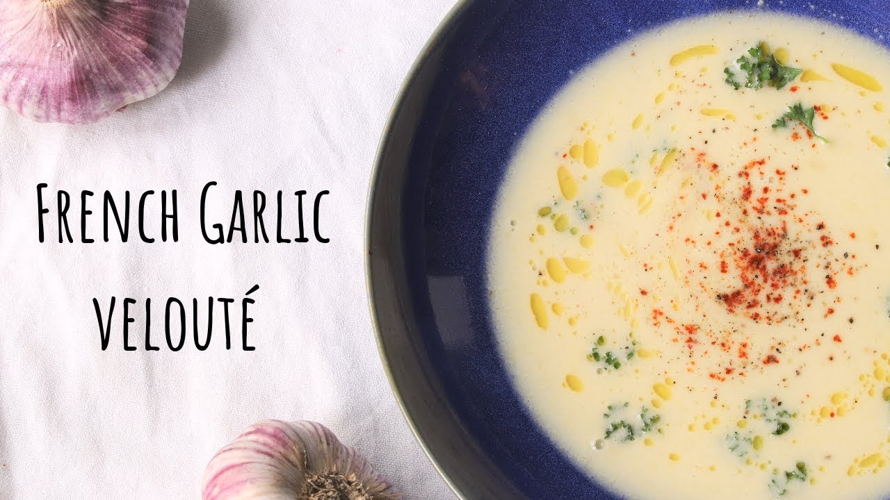 Lautrec style French garlic soup.