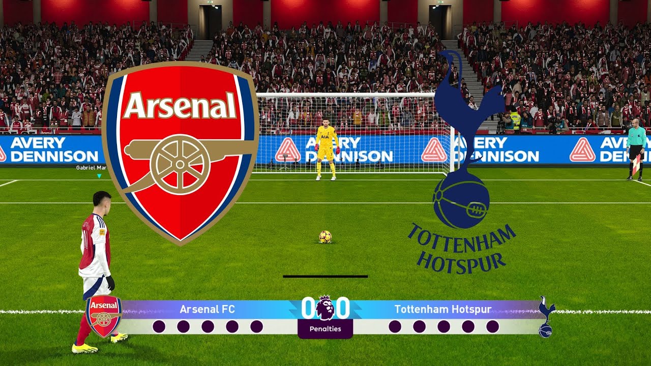 Arsenal VS Tottenham : Penalties