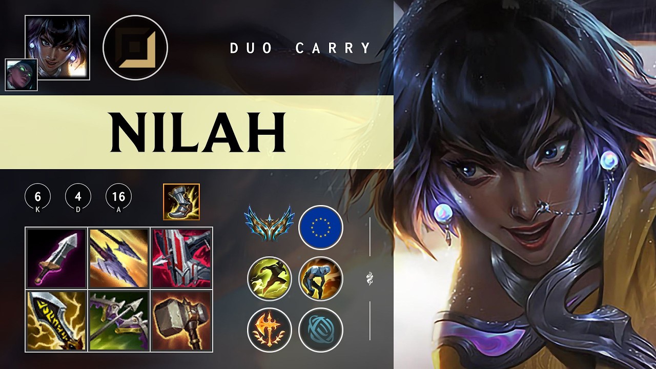 Nilah ADC vs Yasuo - EUW Challenger Patch 26.05