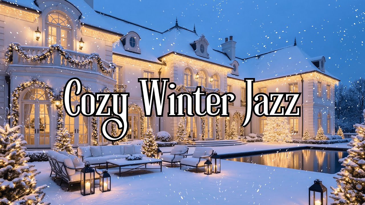 Smooth Jazz Evening – Cold Evening Jazz for Stress Relief