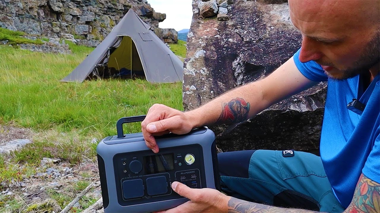 Allpowers R600 Power Bank Review - Solo Wild Camping
