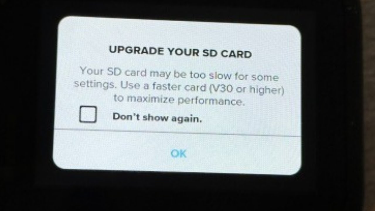Solution -upgrade your sd card gopro 12 || Gopro Automatic getting restart and file getting repair