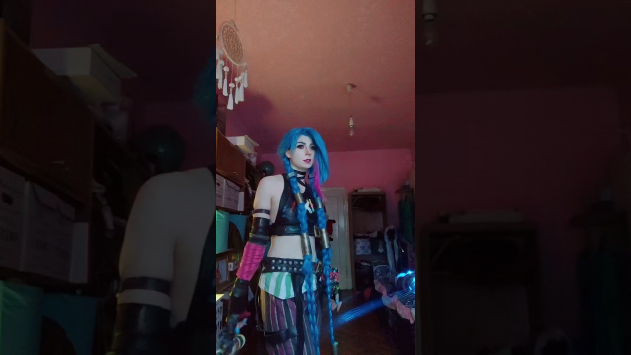 Tu wersja dla moich polskich fanów 🤗 #arcaneseason1 #arcane #jinxcosplay #jinx #leagueoflegends