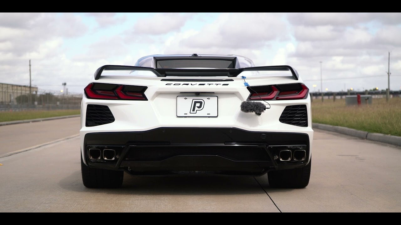 AWE C8 Corvette Touring Exhaust Sound Clips & Install - Phastek