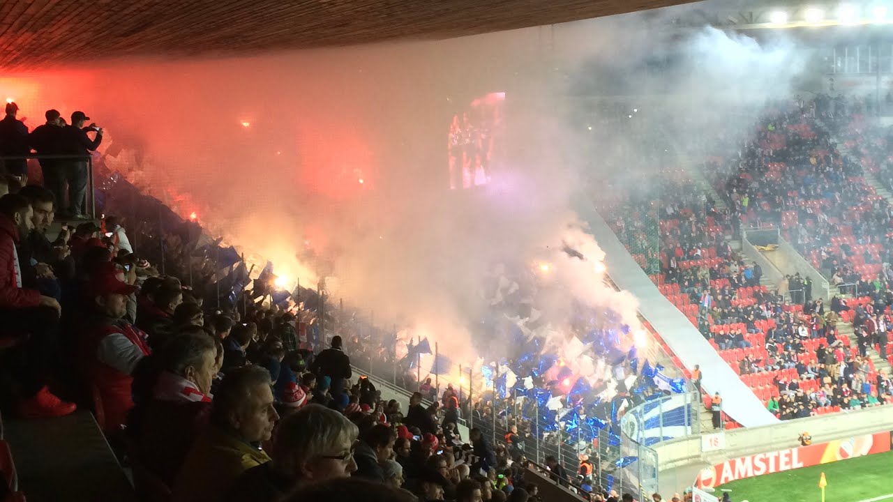 ULTRAS & FANS: SEKTION 12 COPENHAGEN IN PRAGUE FOR EUROPA LEAGUE | Slavia Praha - FC København