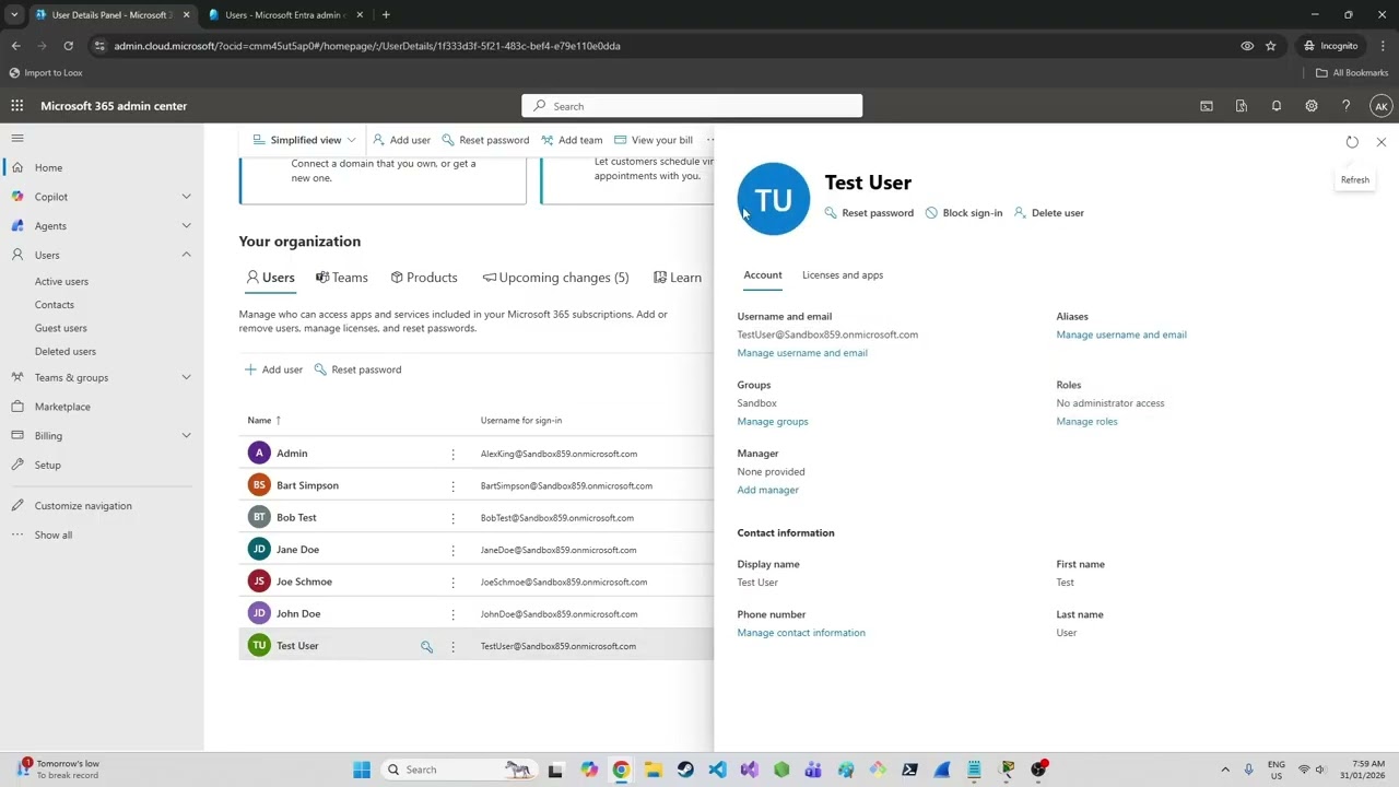 Office 365: How To Reset Password