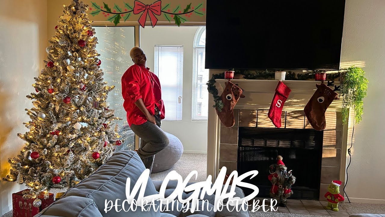 🎅🏾 VLOGMAS 2025 ЭПИЗОД 1 | МЫ УКРАШАЛИ СЕБЯ К РОЖДЕСТВУ В ОКТЯБРЕ🎄