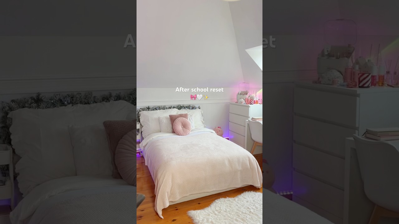 After school reset routine🎀✨ #afterschool #schoolroutine #reset #resetroutine #productivity
