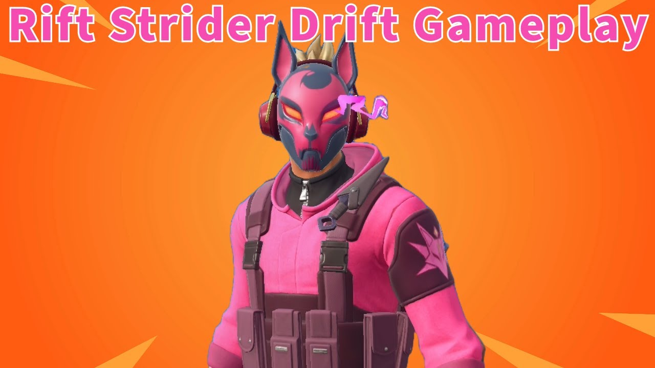Rift Strider Drift Gameplay | Fortnite - No Commentary