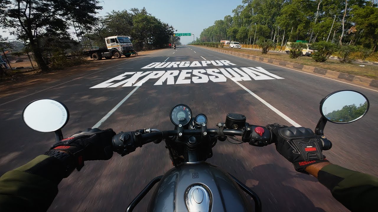 Hyper Flyby Through Durgapur | Durgapur Expressway POV | Hunter 350