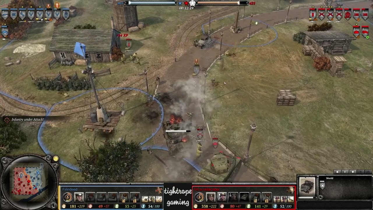 COH2 1v1 Findeed (OH) vs JibberJabberJobber (US)