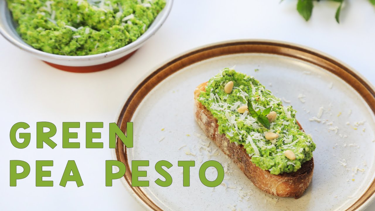 How to make the most delicious Green Pea Pesto