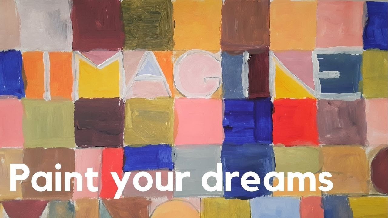 HOPEFUL for 2021 - Why I adore Paul Klee word-art