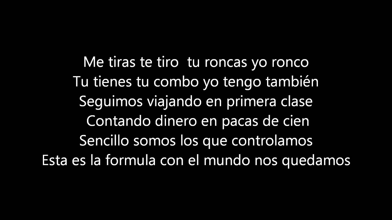 La Formula Sigue - Plan B Ft Zion y Lennox, Arcangel, Rakim & Ken Y (Original Con Letra)