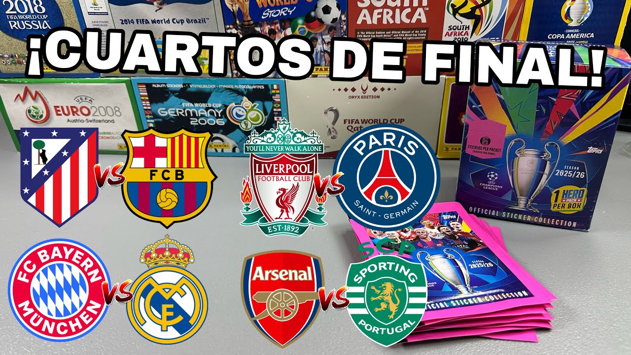 &iexcl;PREDICCIONES CHAMPIONS LEAGUE 2025/26! - Cuartos de Final