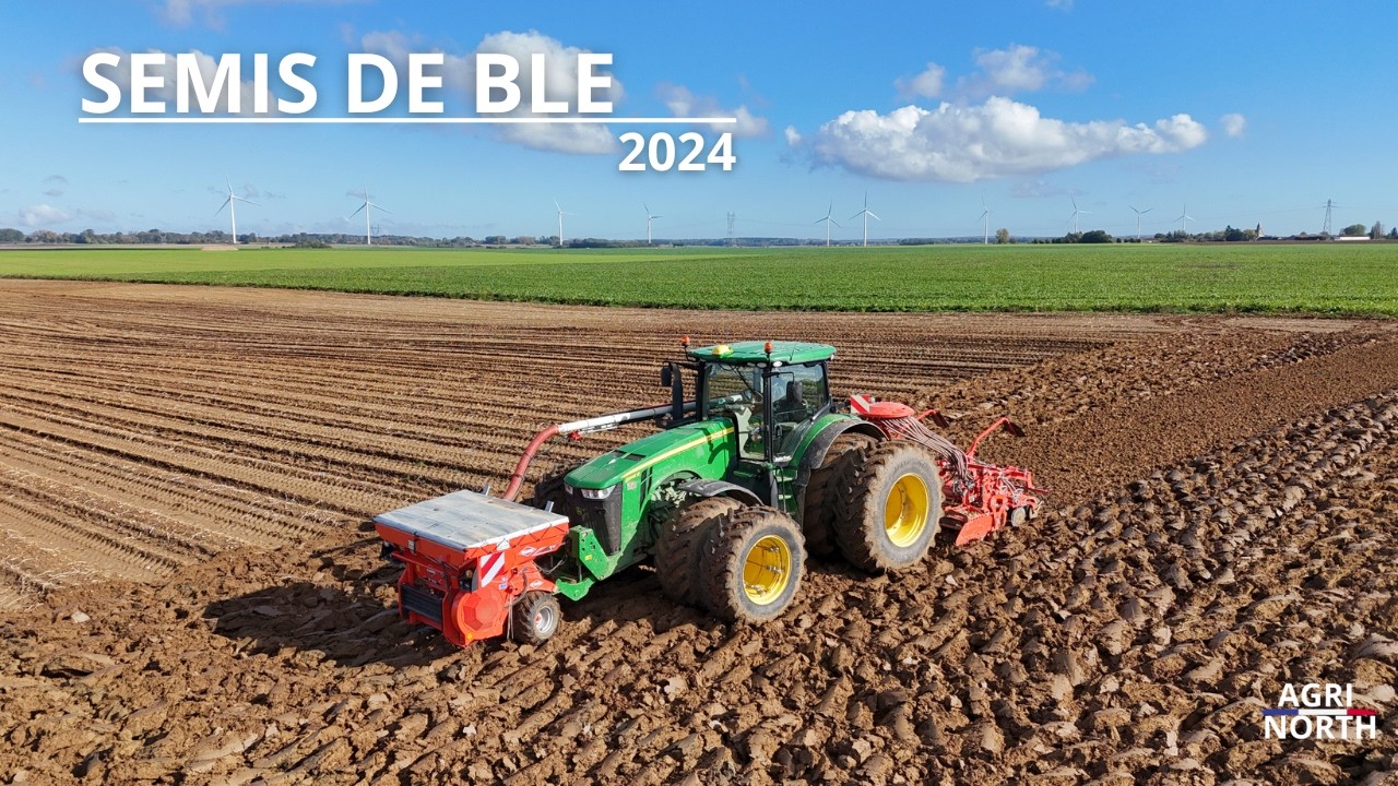 850 chevaux au SEMIS de BLE dans l'Oise ! | FULL JOHN DEERE | 2024