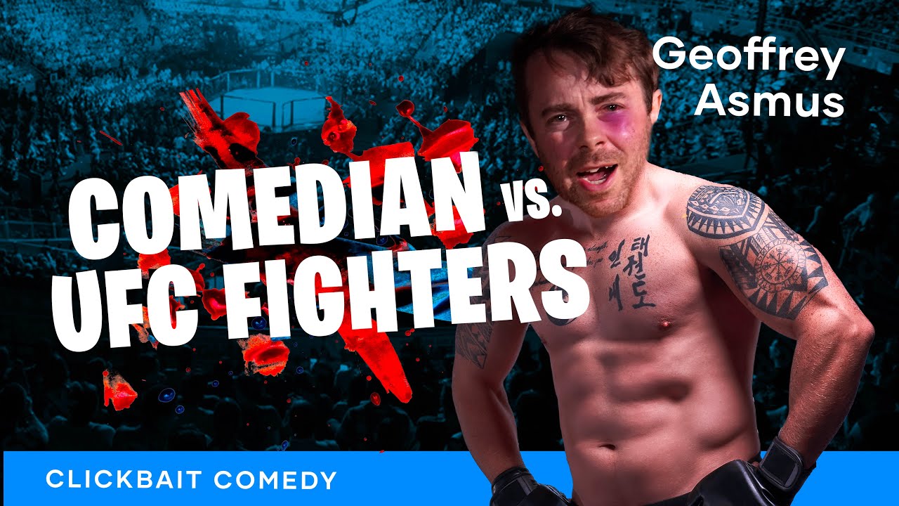 Комик против бойцов UFC — стендап-комедия — Джеффри Асмус с Мэттом Райфом