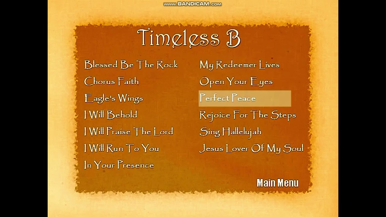 Opening to Timeless Christian Songs [Volume 2] (2008) DVD (Philippines)