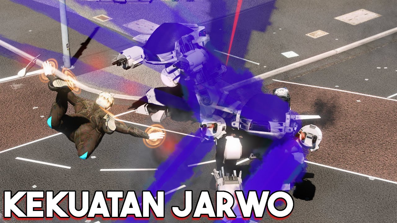 KEKUATAN BARU JARWO, POLISI SAMPE HARUS NGELUARIN ROBOT!!! | GTA V ROLEPLAY