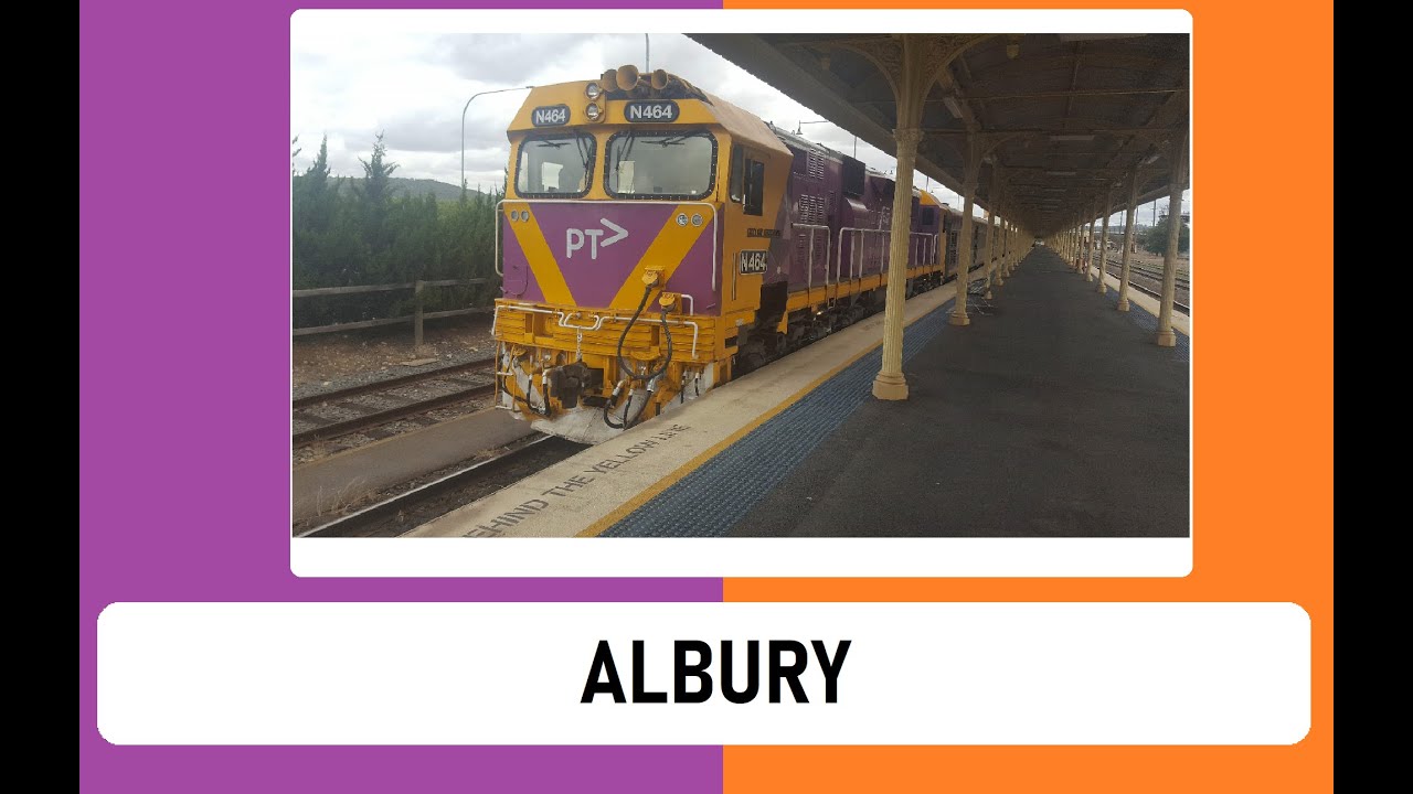 Trains at Albury