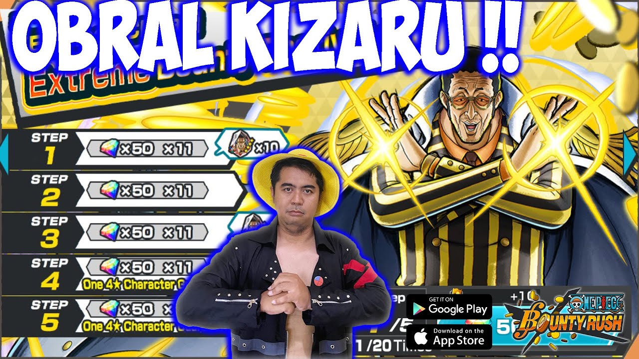 EX Kizaru Kembali Di Kasih Gacha Gratis 🔥🔥- One Piece Bounty Rush