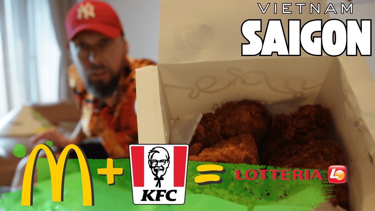 Vietnam 🇻🇳 | Lotteria - veľká ochutnávka v Ho Chi Minh City. Chutilo nám to?