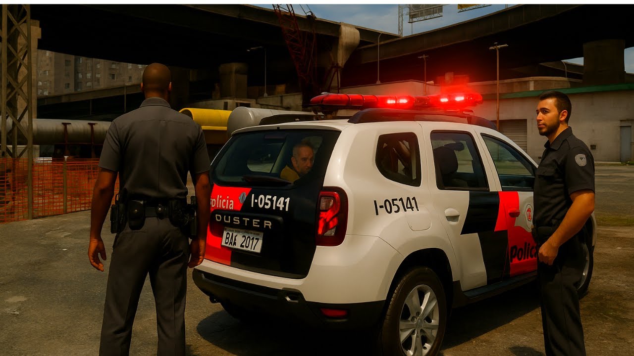 GTA 4 POLICIA🟡PMESP - BANDID0 PRESO NA MALA DA DUSTER