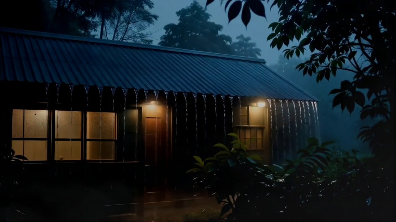 Perfect Rain Sounds For Sleeping, FALL ASLEEP IN 5 MINUTES, 99% Sleep Better, Deep Sleep, Rainstorm