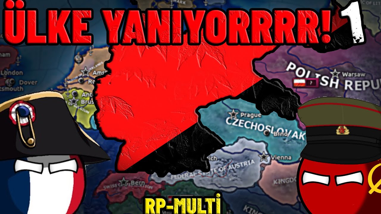 2 TANE İÇ SAVAŞ | HEARTS OF IRON 4 - MULTIPLAYER | ALMANYA#1