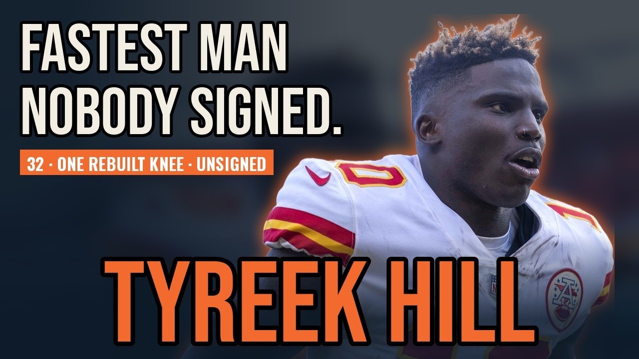 The Fastest Man in Football Can't Get Signed | Tyreek Hill