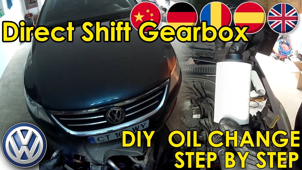 Passat CC DSG Oil Change VAG VW Audi Skoda Seat Passat CC