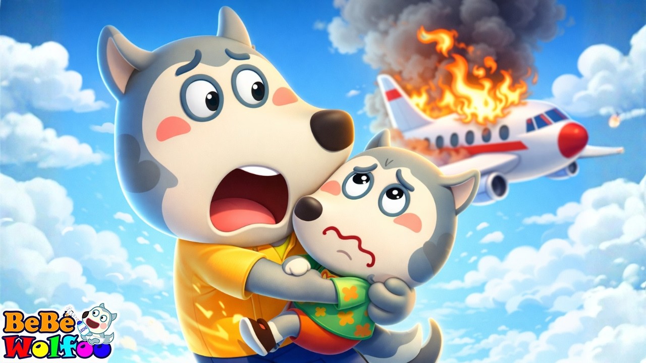 Dibujos animados 📍 ¡Oh No! El Avión Está Humeando | Animación | Historias sobre familia