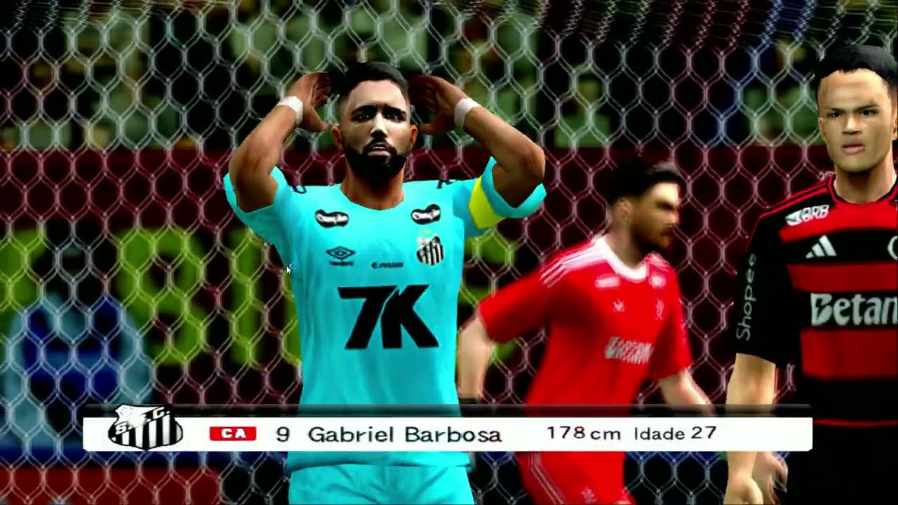 (Neymar decide pro Santos) Bomba Pach🎮⚽🖥️#pcsx2