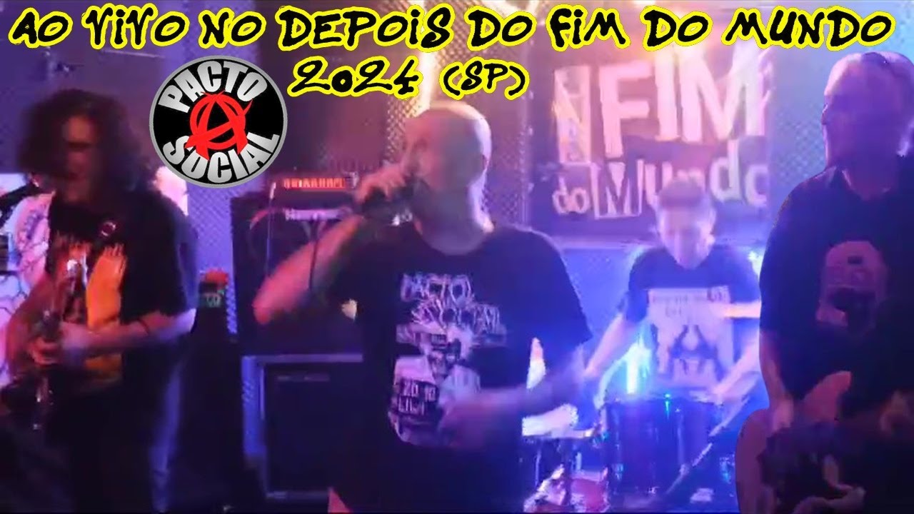 BANDA PACTO SOCIAL - 2024 - AO VIVO  NO DEPOIS DO FIM DO MUNDO (SP)