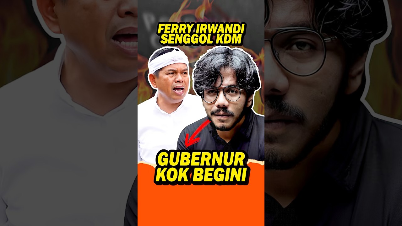 KEREN!! FERRY IRWANDI DUKUNG PENUH KEBIJAKAN KANG DEDI MULYADI #kangdedimulyadi #ferryirwandi