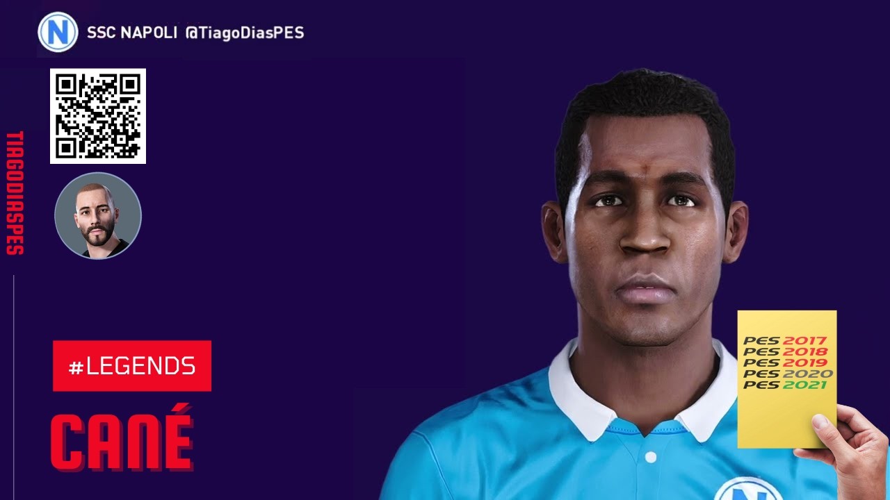 Cane @TiagoDiasPES (Napoli, Bari) Face + Stats | PES 2021 | Donation: @nonnogol