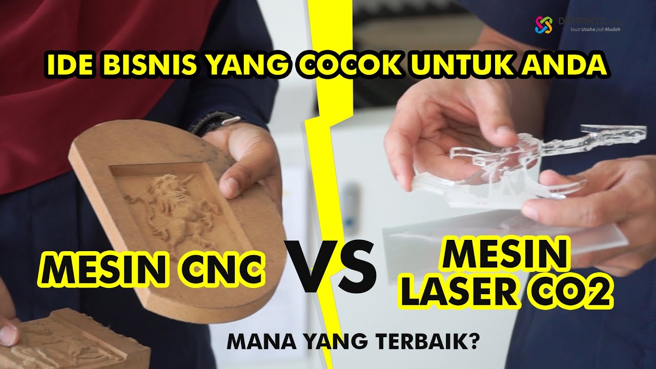 Perbedaan dan Kelebihan Mesin Laser Cutting CO2 & Mesin CNC, Makin Kreatif dan Buat Usaha Jadi Mudah