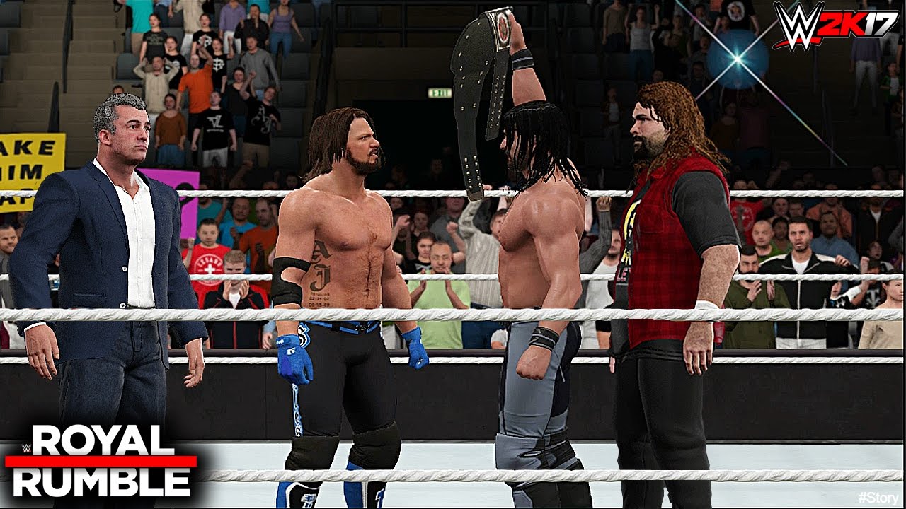 WWE 2K17 Custom Story - AJ Styles Confronts The Shield ft. John Cena, AJ Styles & Jeff Hardy & More!