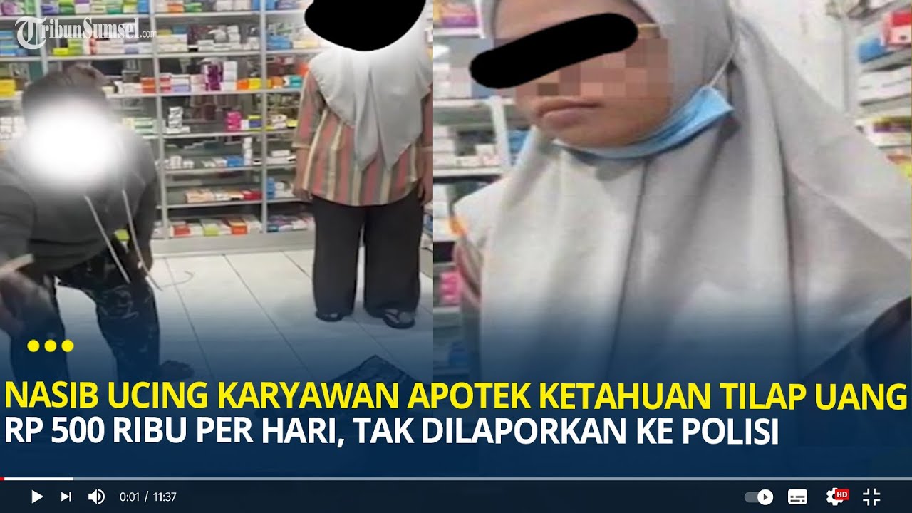 Nasib Ucing Karyawan Apotek Ketahuan Tilap Uang Rp 500 Ribu per Hari, Tak Dilaporkan ke Polisi